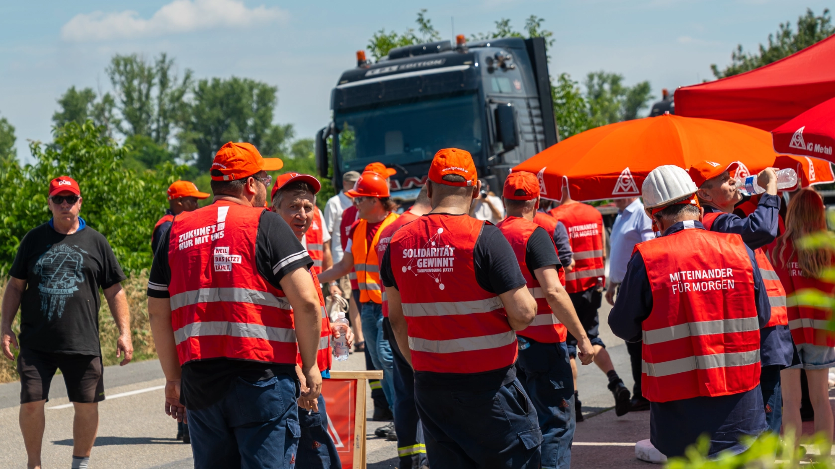 Warnstreik Betonstahl 23.06.2026