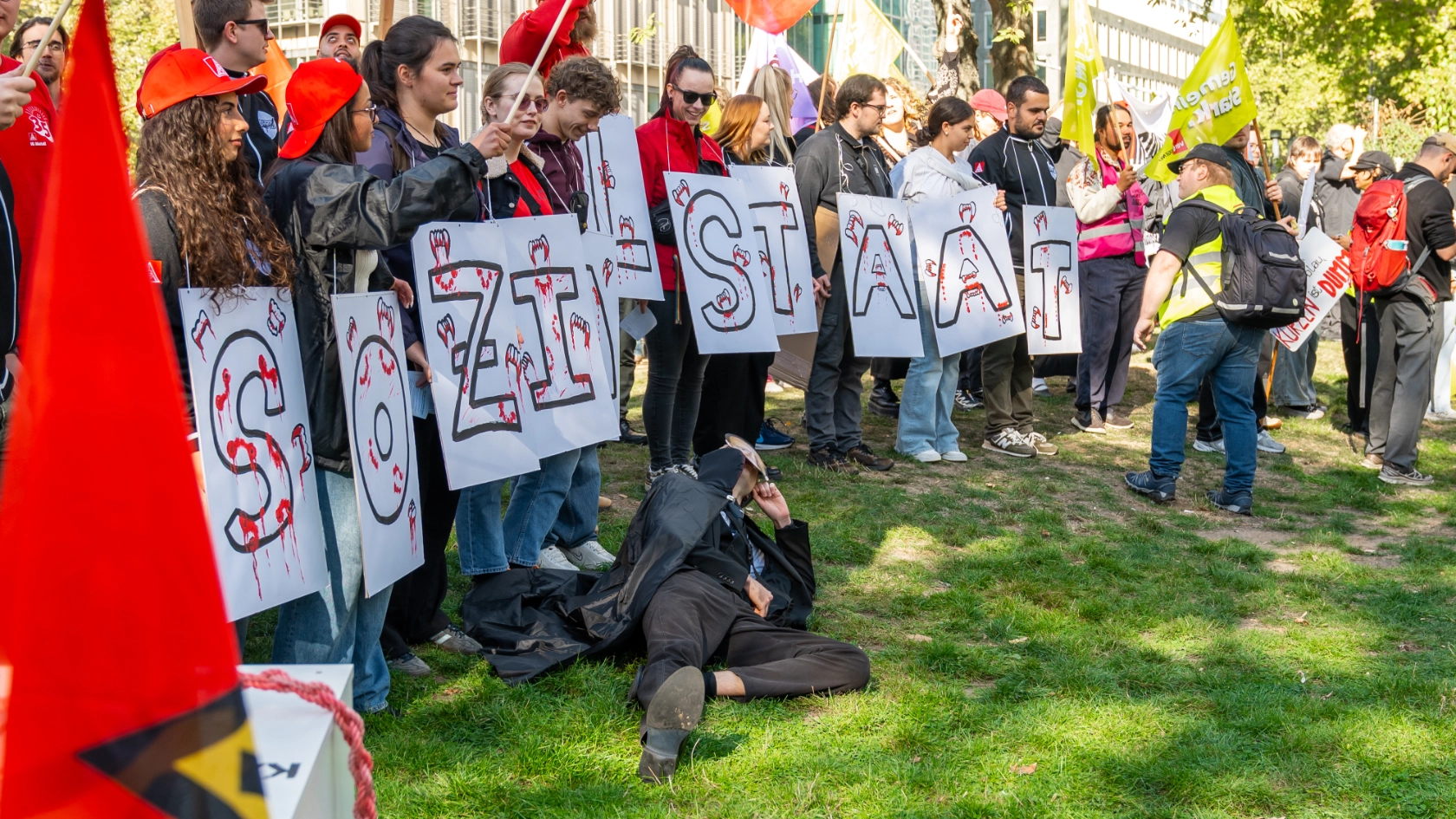 Aktionstag Sozialstaat in Frankfurt