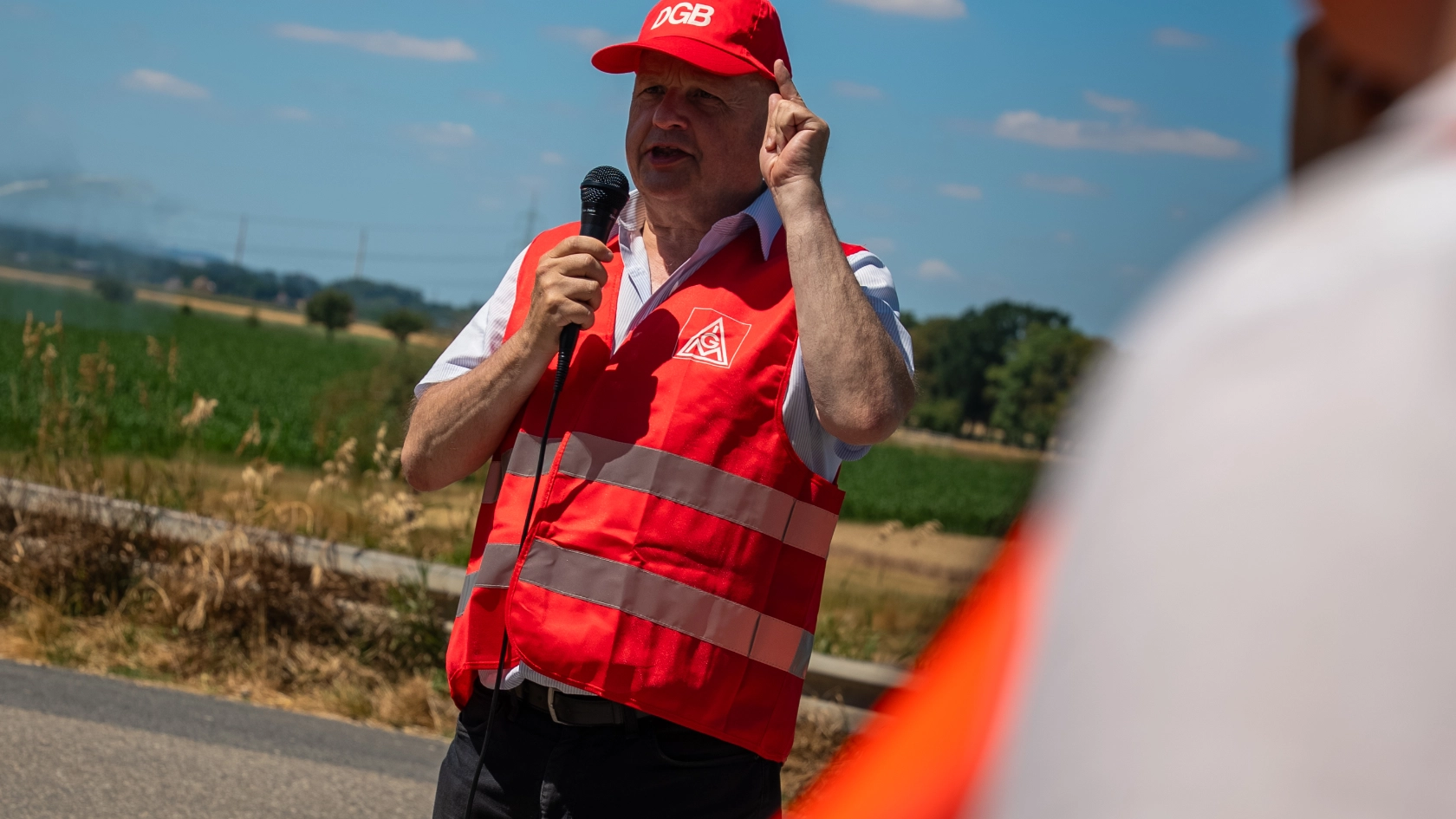 Warnstreik Betonstahl Lampertheim 09.07.2026