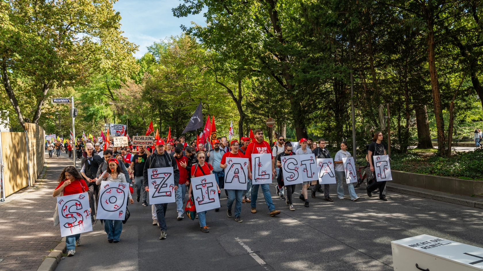 Aktionstag Sozialstaat in Frankfurt
