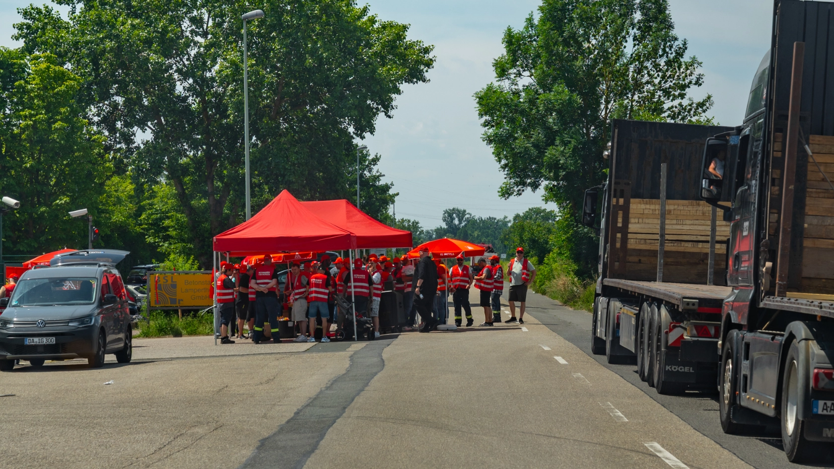 Warnstreik Betonstahl 23.06.2026