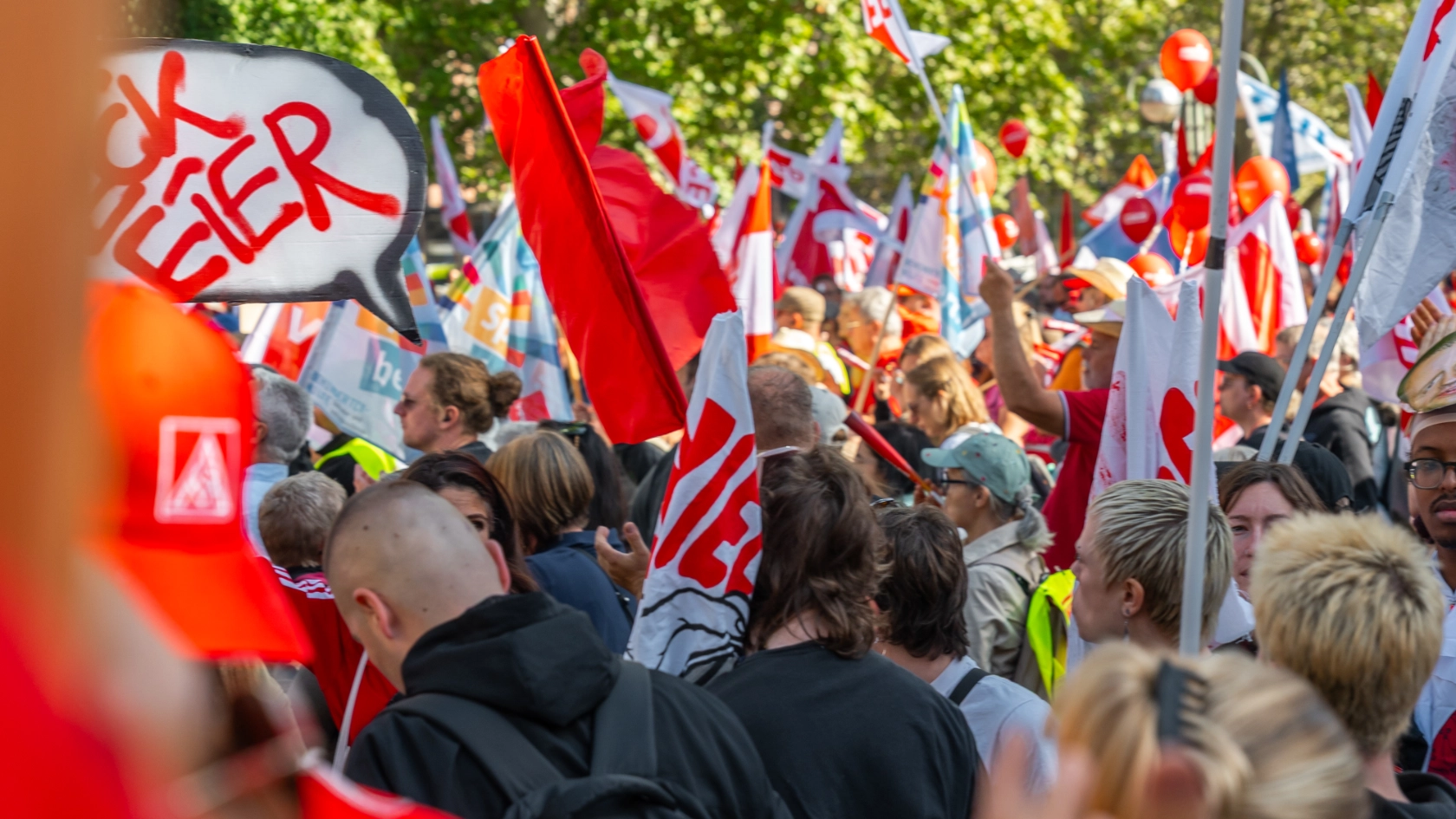 Aktionstag Sozialstaat in Frankfurt
