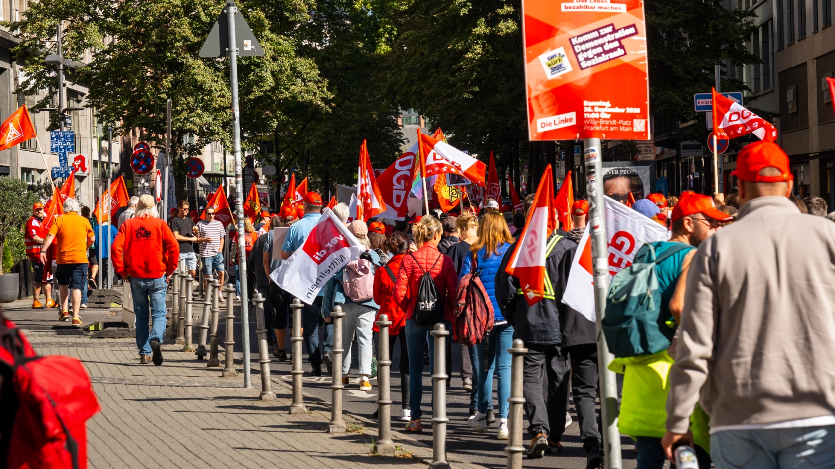 Aktionstag Sozialstaat in Frankfurt