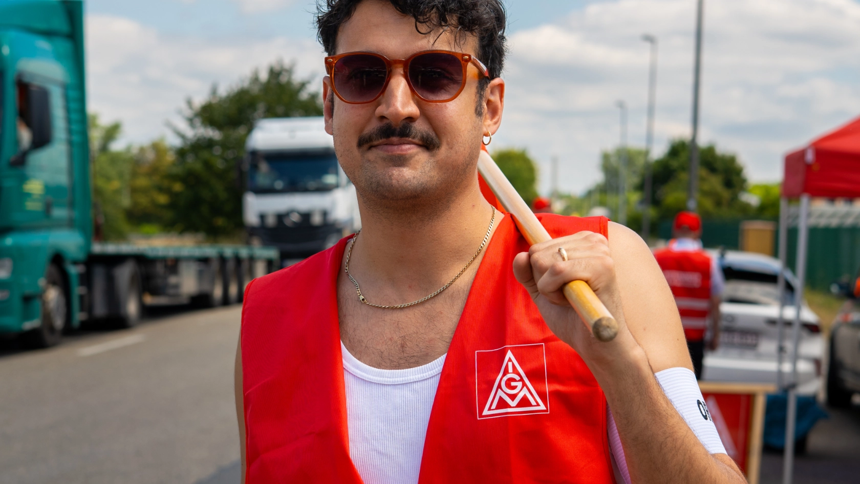 Warnstreik Betonstahl Lampertheim 09.07.2026
