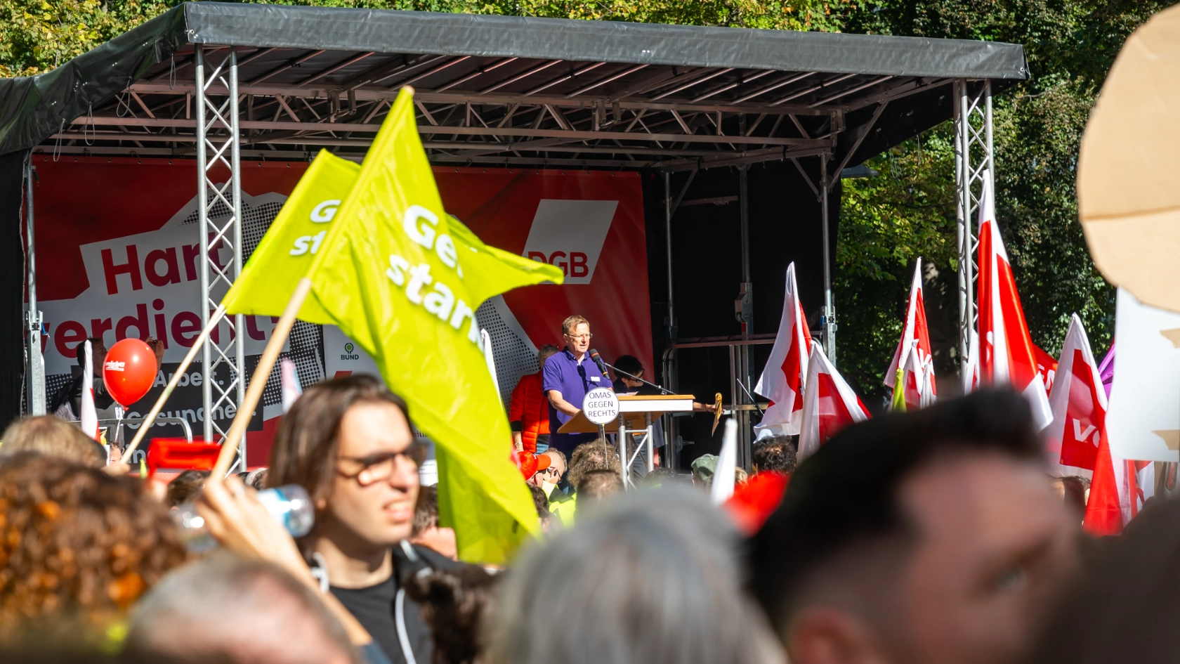 Aktionstag Sozialstaat in Frankfurt