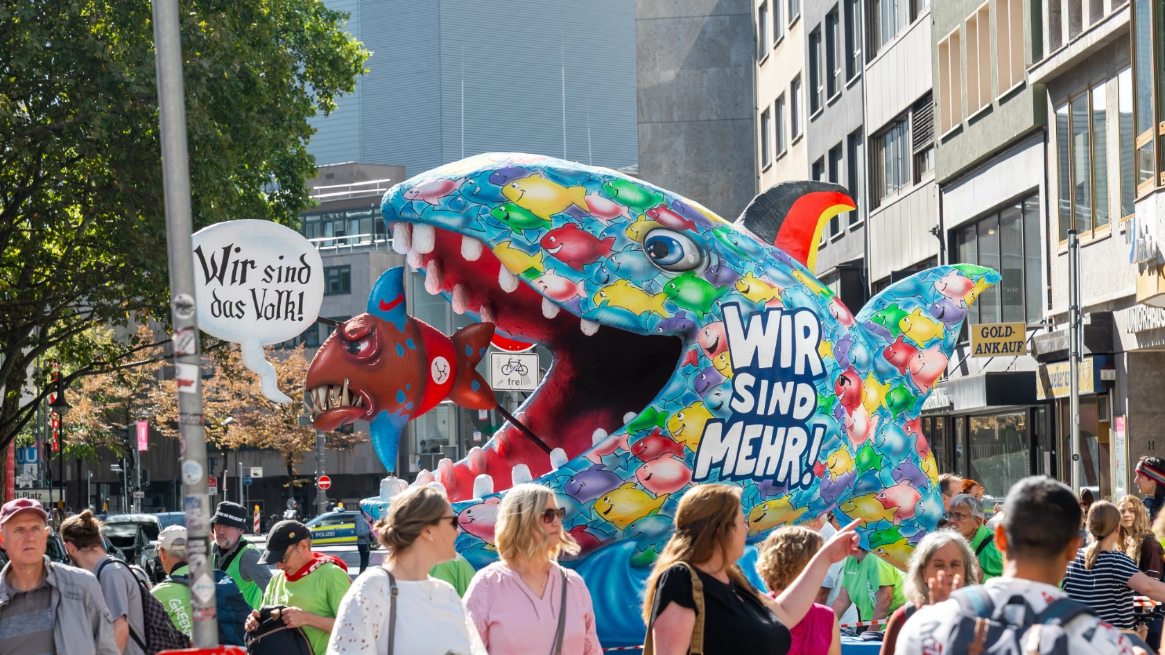 Aktionstag Sozialstaat in Frankfurt