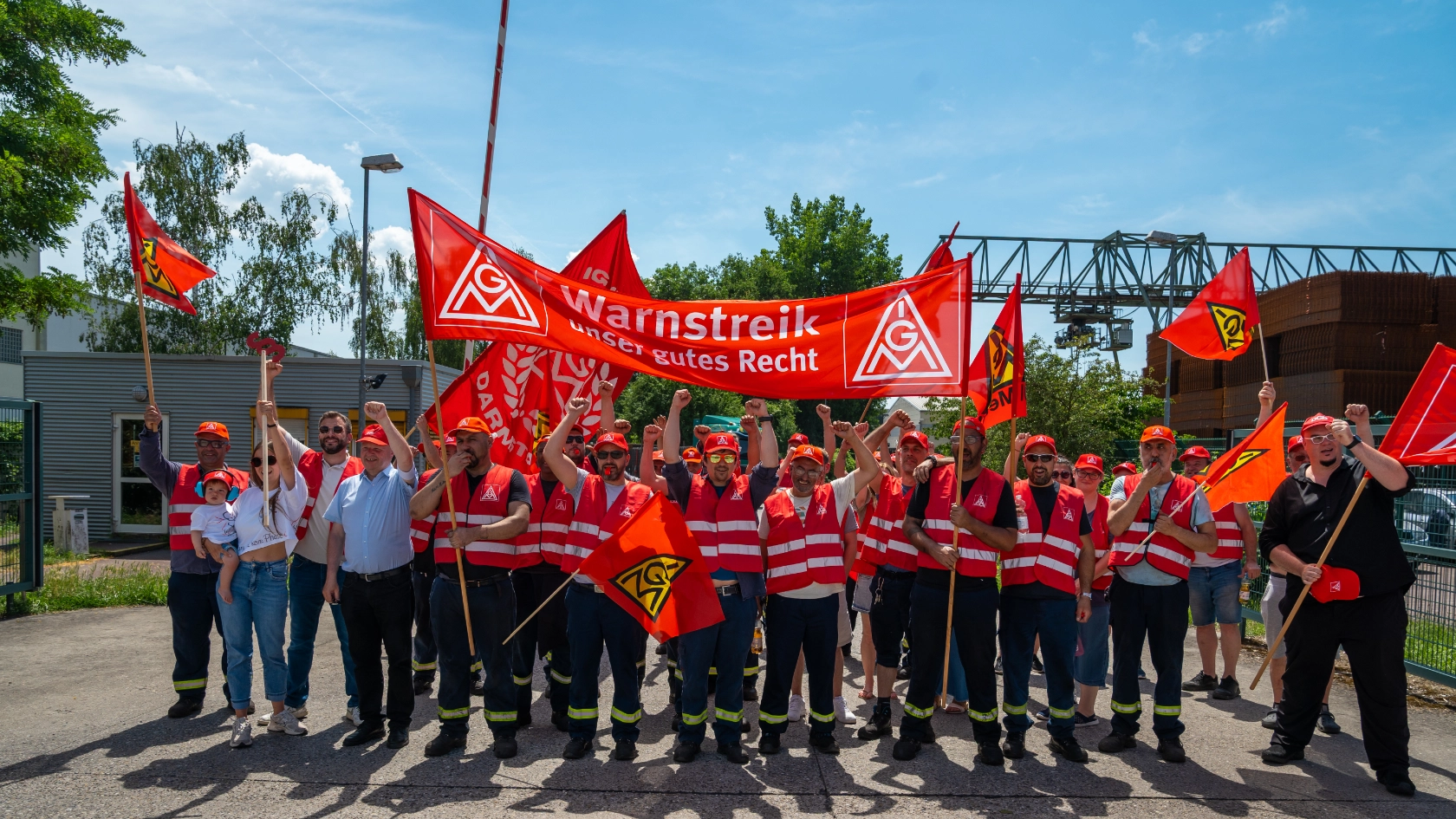 Warnstreik Betonstahl 23.06.2026
