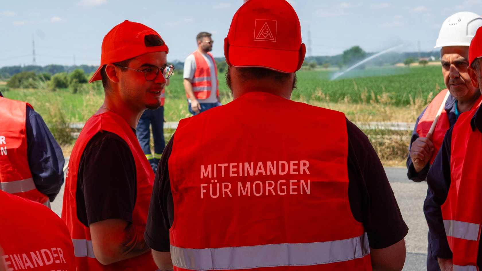 Warnstreik Betonstahl Lampertheim 09.07.2026