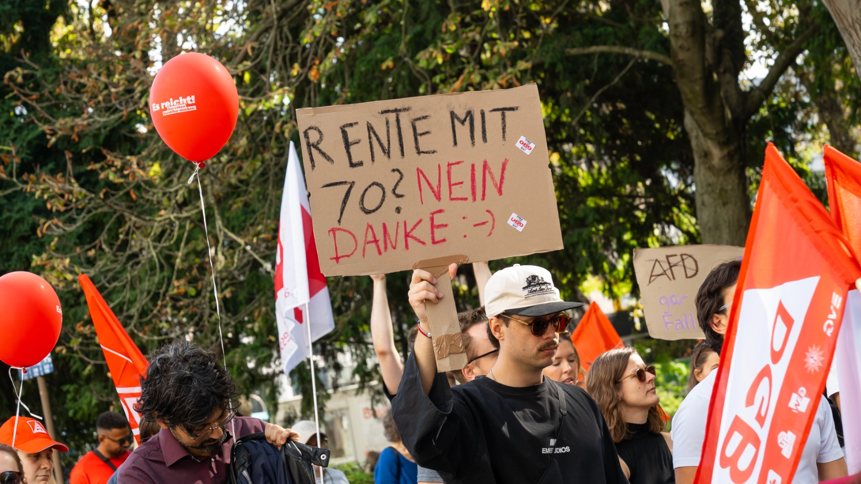 Aktionstag Sozialstaat in Frankfurt