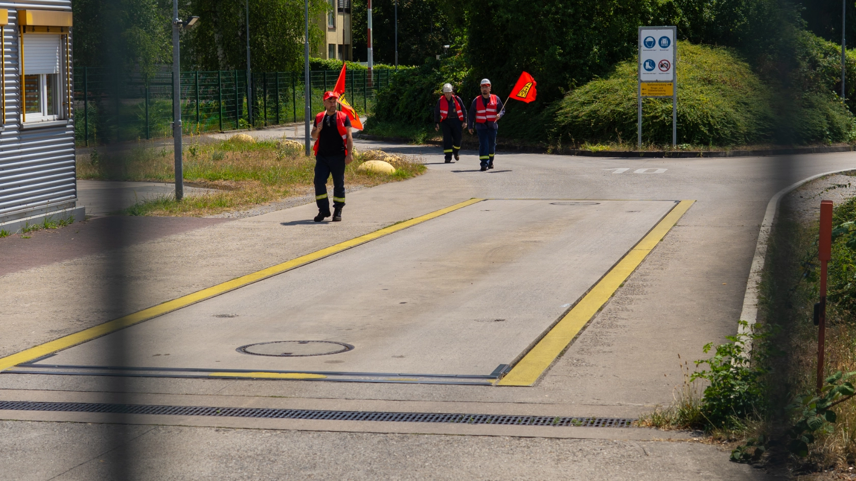 Warnstreik Betonstahl Lampertheim 09.07.2026