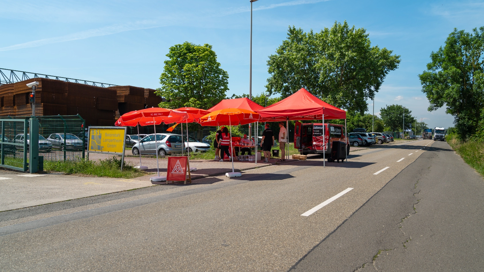 Warnstreik Betonstahl 23.06.2026