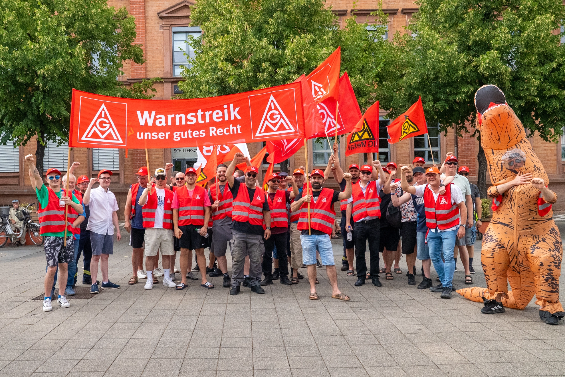 Warnstreik Betonstahl - 15.07.2026
