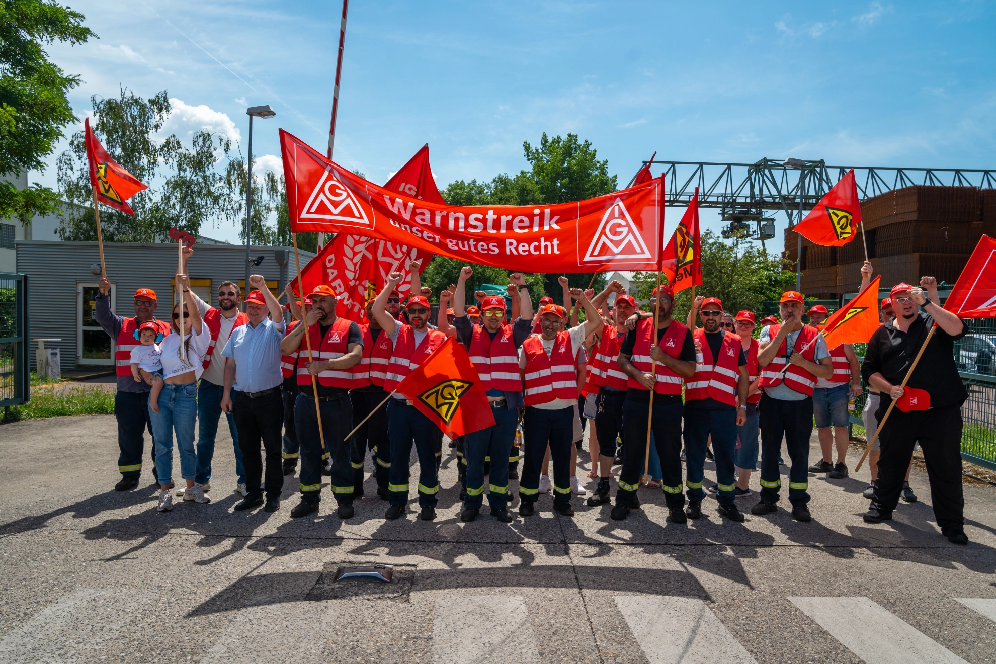 Warnstreik Betonstahl 23.06.2026