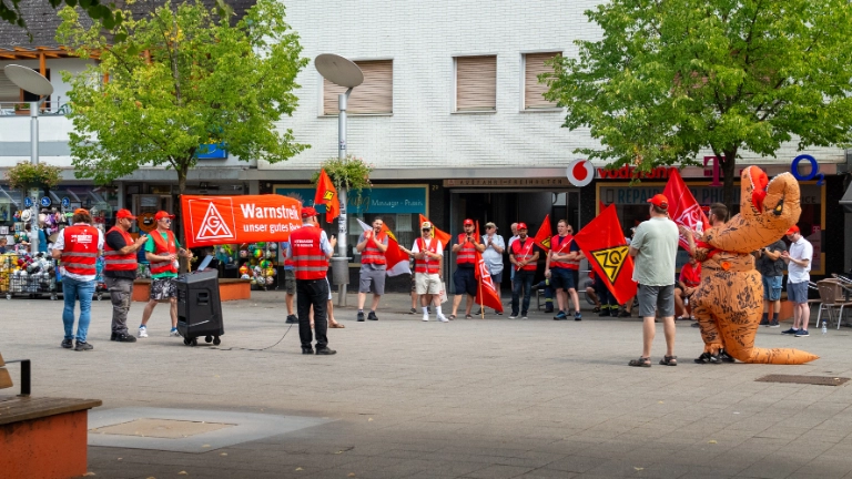 Warnstreik Betonstahl - 15.07.2026