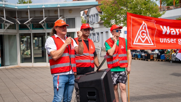 Warnstreik Betonstahl - 15.07.2026