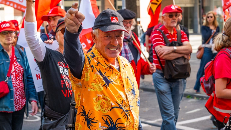 Aktionstag Sozialstaat in Frankfurt