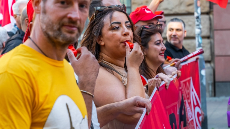 Aktionstag Sozialstaat in Frankfurt