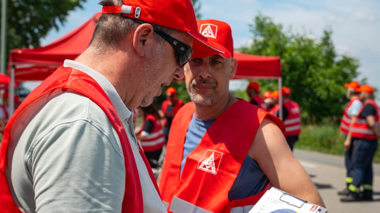 Warnstreik Betonstahl 23.06.2026
