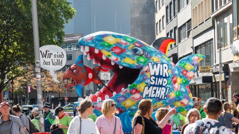 Aktionstag Sozialstaat in Frankfurt