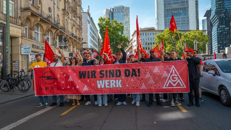 Aktionstag Sozialstaat in Frankfurt