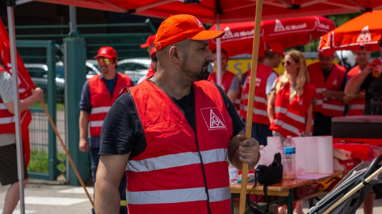 Warnstreik Betonstahl 23.06.2026