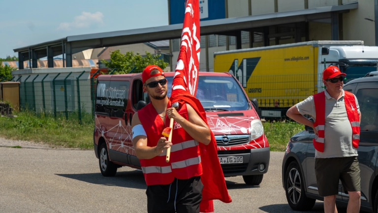 Warnstreik Betonstahl 23.06.2026