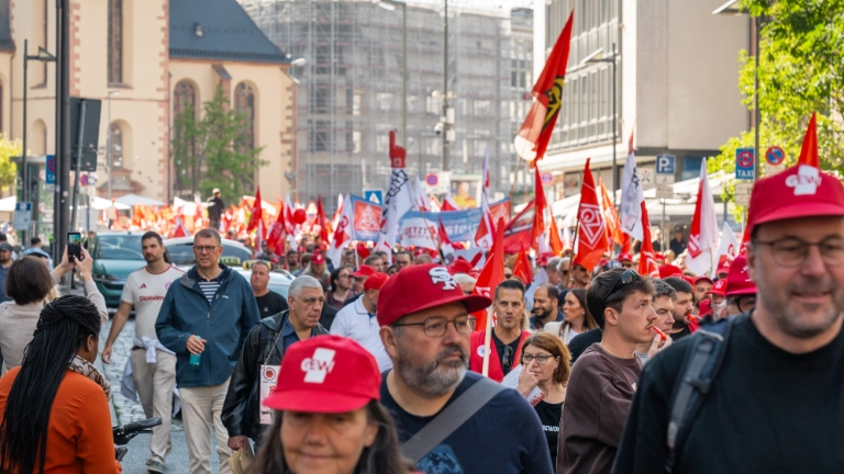Aktionstag Sozialstaat in Frankfurt