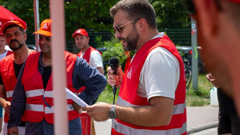 Warnstreik Betonstahl 23.06.2026