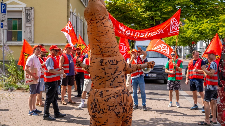 Warnstreik Betonstahl - 15.07.2026