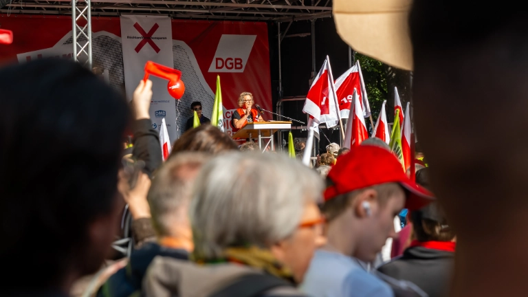 Aktionstag Sozialstaat in Frankfurt