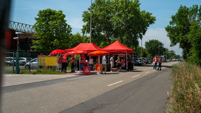 Warnstreik Betonstahl 23.06.2026