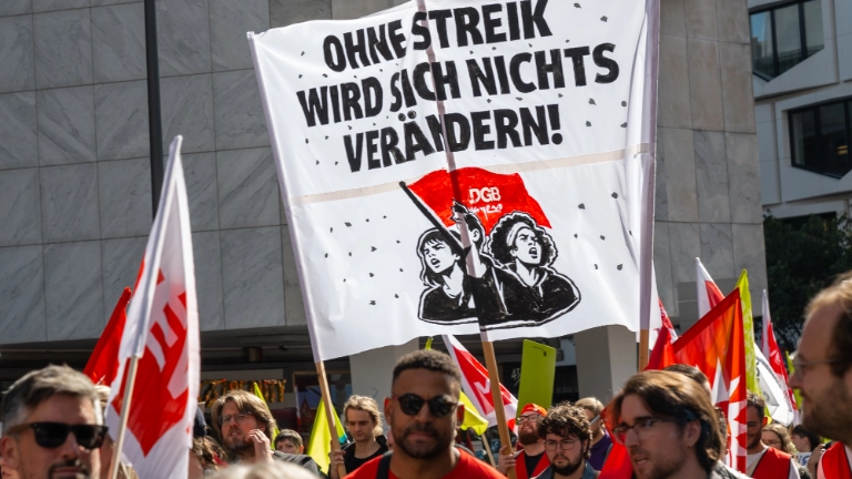 Aktionstag Sozialstaat in Frankfurt
