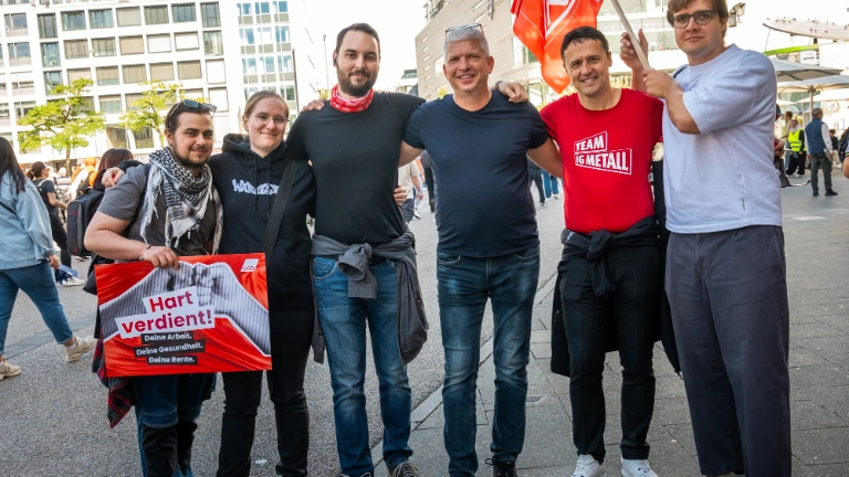 Aktionstag Sozialstaat in Frankfurt