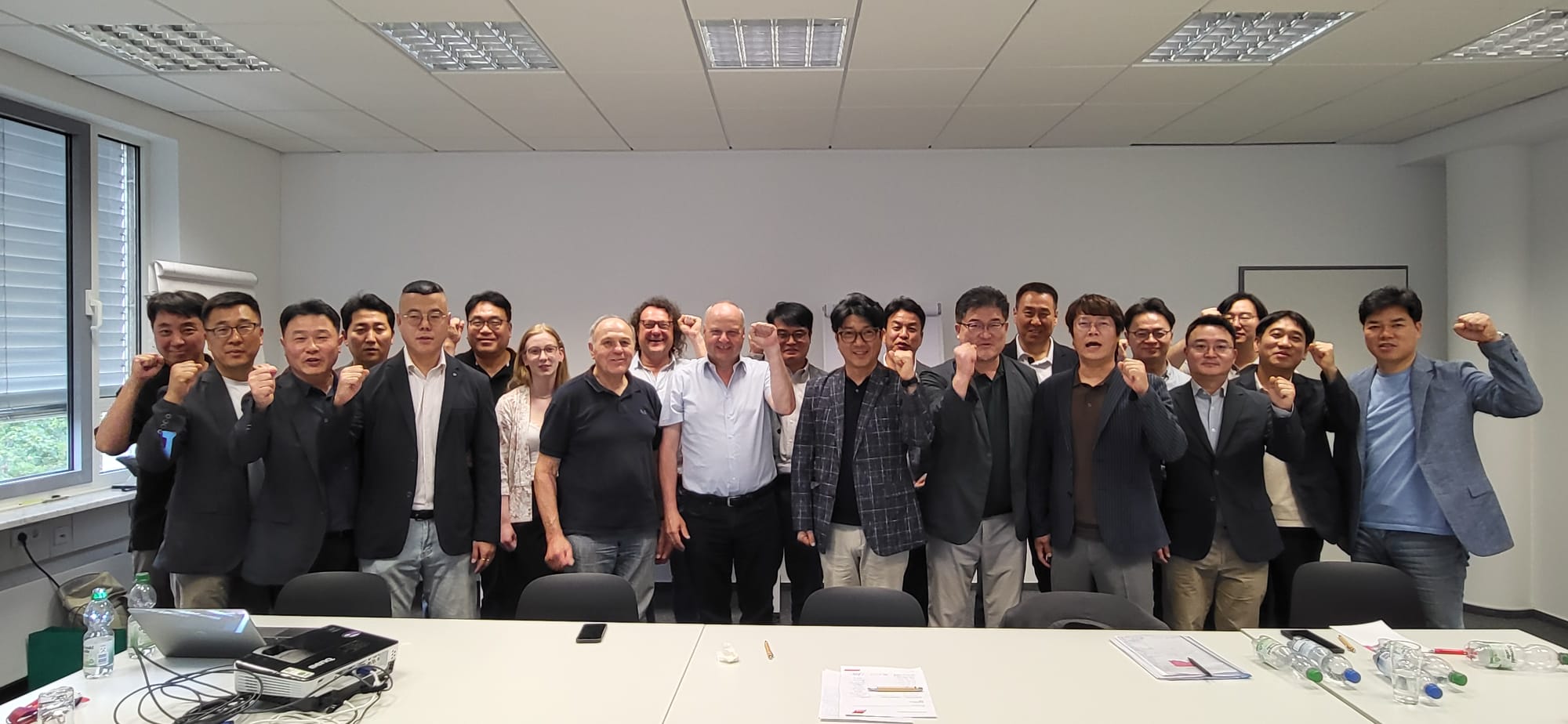 Südkoreanische Delegation in Darmstadt